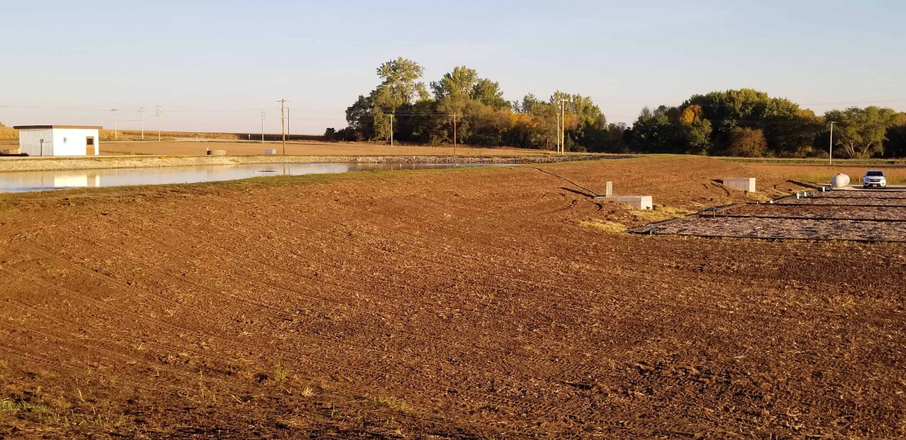 A small wastewater treatment plant